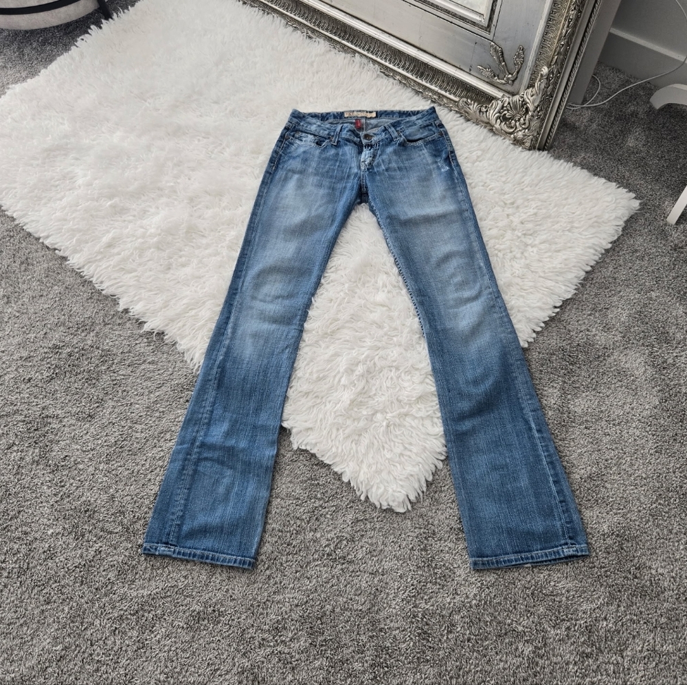 BKE Women's Boot Cut Jeans - Blue